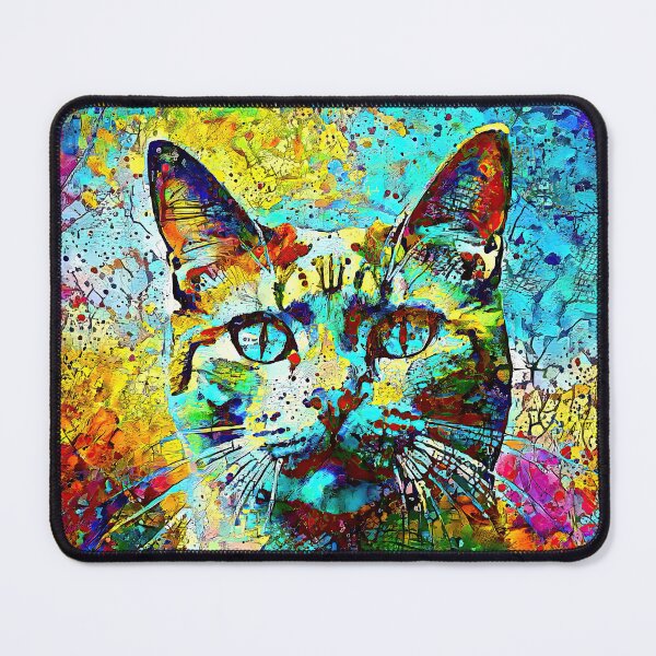 Item preview, Abstractions of abstract abstraction of cat. DeepDream #7623190513425 designed and sold by blackhalt.
