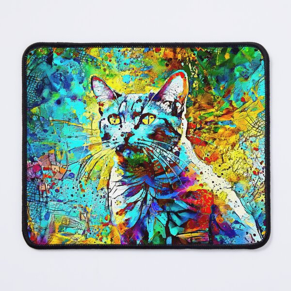 Item preview, Abstractions of abstract abstraction of cat. DeepDream #3513743586208 designed and sold by blackhalt.