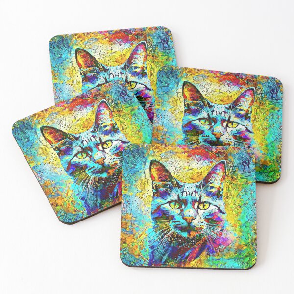 Item preview, Abstractions of abstract abstraction of cat. DeepDream #4321564800184 designed and sold by blackhalt.