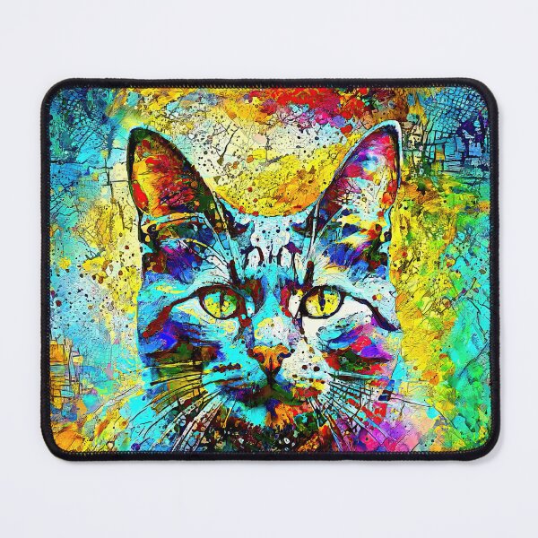 Item preview, Abstractions of abstract abstraction of cat. DeepDream #4321564800184 designed and sold by blackhalt.