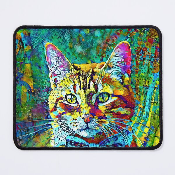 Item preview, Abstractions of abstract abstraction of cat. DeepDream #1431639019953 designed and sold by blackhalt.