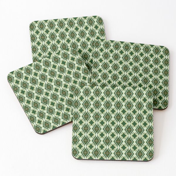Item preview, Green pattern stripe seamless  designed and sold by NarongStocker37.