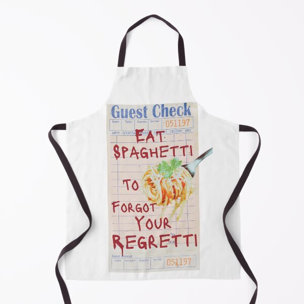 Item preview, Eat Spaghetti To Forget Your Regretti Guest Check designed and sold by clmstudio.