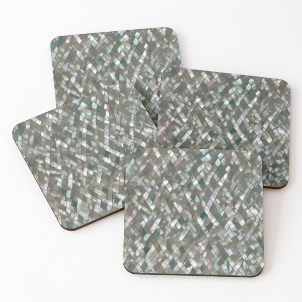 Item preview, Abstract Colorful Mother of Pearl Diamond Pattern designed and sold by calibrit.
