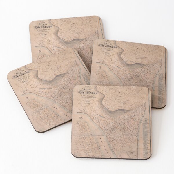 Item preview, 1863 Historical Map of Brisbane designed and sold by housedetective.