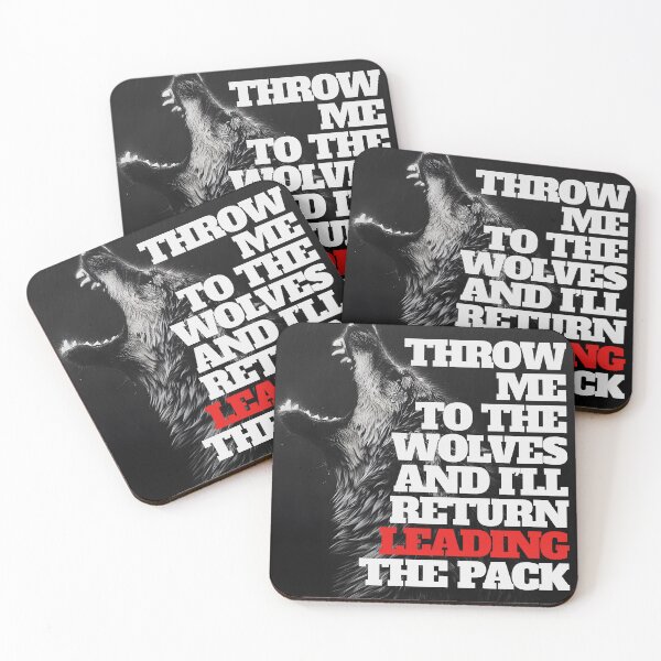Item preview, Throw me to the Wolves - Motivational Poster designed and sold by juliovillalba.