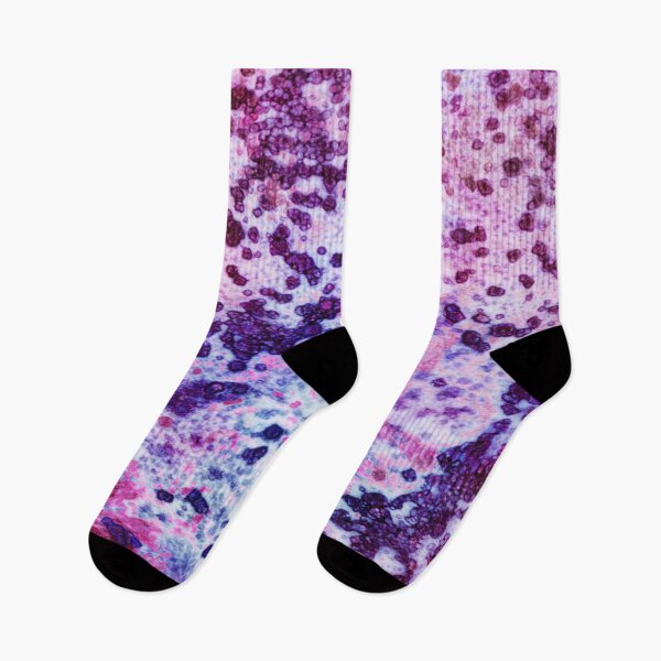 Item preview, Maroon, Mauve, Purple, and Blue Salt Crystals on Abstract Watercolor Painting designed and sold by KellyValencia.