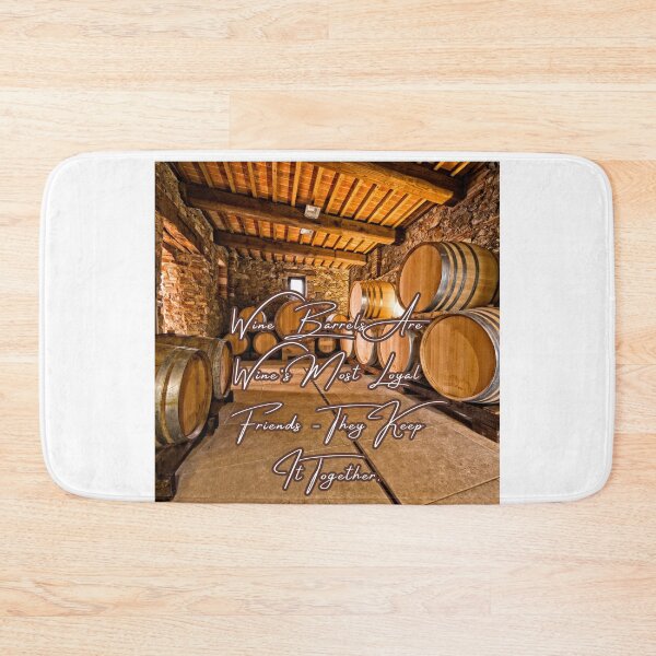 Item preview, Wine Barrels - Wine's Most Loyal Friends. designed and sold by TidyKitchenInc.