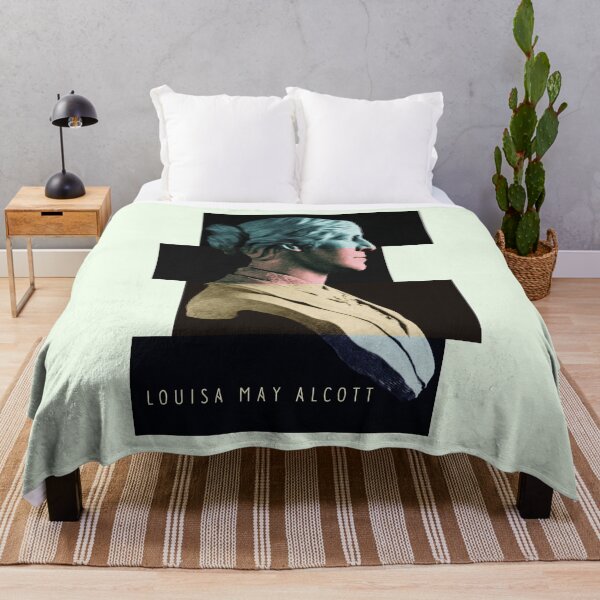 Item preview, Busto de cita de Louisa May Alcott designed and sold by artbleed.