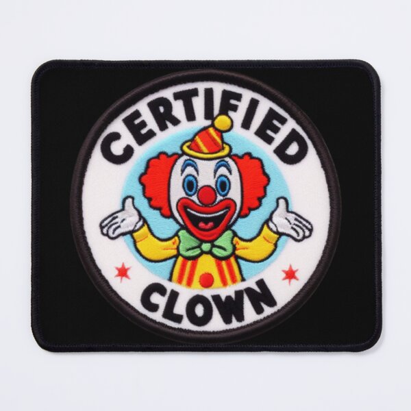 Item preview, Certified Clown Badge designed and sold by Melon Designs All.