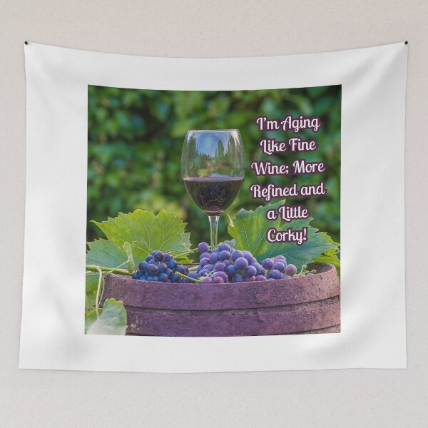 Item preview, Aging Like Fine Wine; More Refined Little Corky! designed and sold by TidyKitchenInc.
