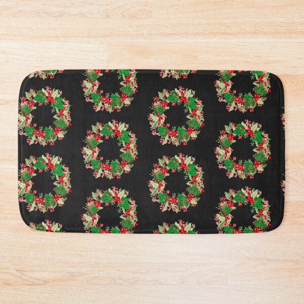 Item preview, Copy of  Winter wreath. Holiday a wreath of holly berries. Christmas decorations. Holly, red berries.  designed and sold by Anastasiia Yurevych.