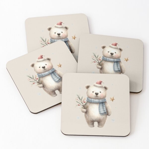 Item preview, BR01 Oso, Chirstmas, Navidad, estrella, feriado, hogar, dulce, niño, regalo designed and sold by onenatureplace.