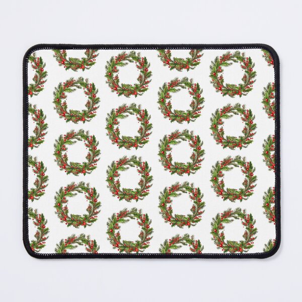 Item preview,  Winter wreath. Holiday a wreath of holly berries. Christmas decorations. Holly, red berries.  designed and sold by Anastasiia Yurevych.