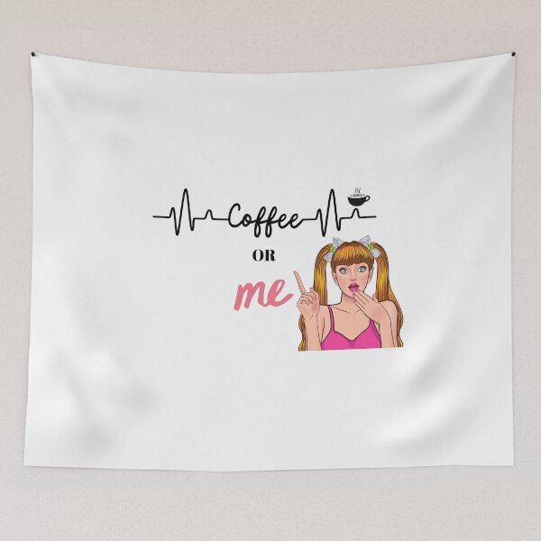Item preview, Coffee or Me Pop art. designed and sold by PanyArt.