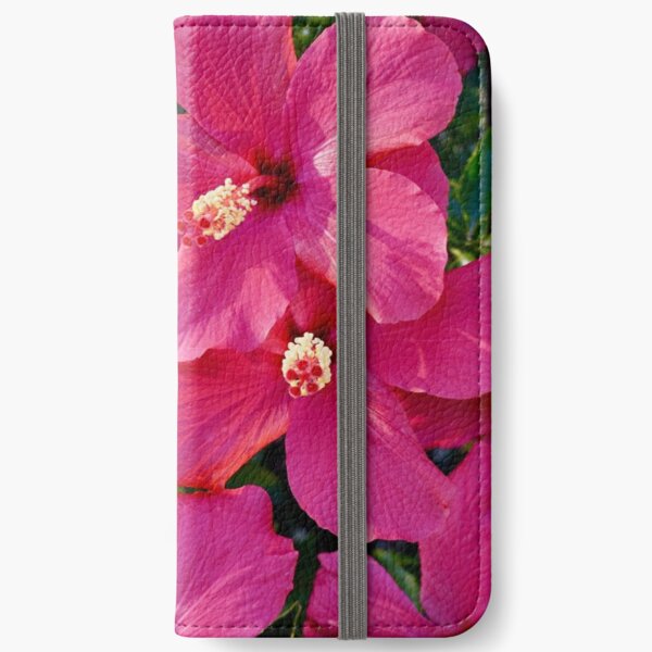 Hibiscus Flowers iPhone Wallet