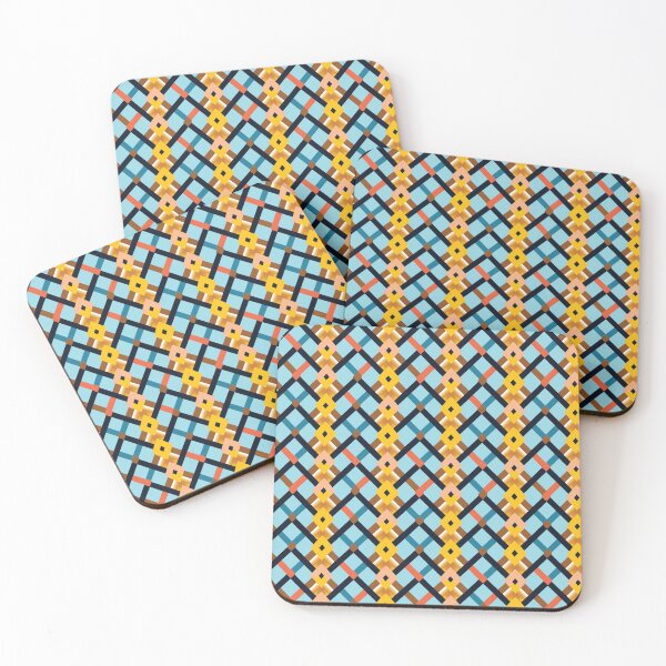 Item preview, Colorful woven fabric seamless pattern 026 designed and sold by Phumtanis66.