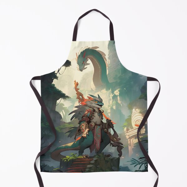Item preview, Dragons & Warriors Poster designed and sold by LynZorHome.