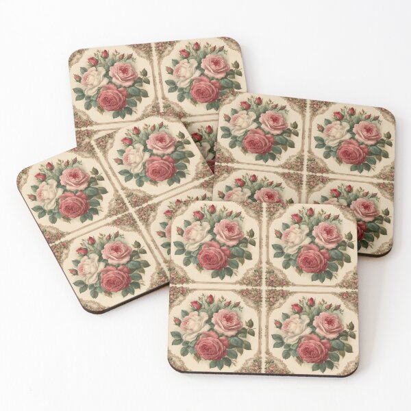 Item preview, Vintage Roses Patterns Victorian Style designed and sold by danaJG.