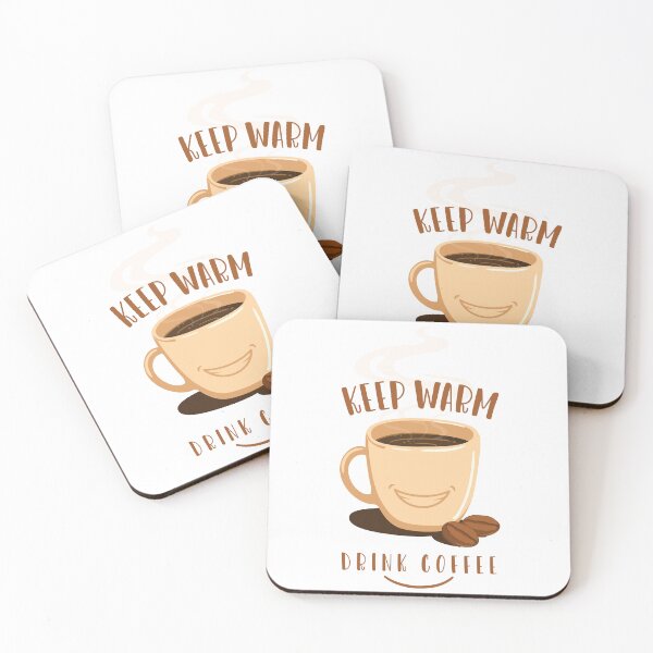 Item preview, warmcoffee, drinkcoffee, coffee, coffeesticker, coffeebeans, hotchocolate designed and sold by Designstation74.