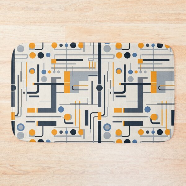 Item preview, Geometric Abstract Retro Pattern designed and sold by rob art | illustration.