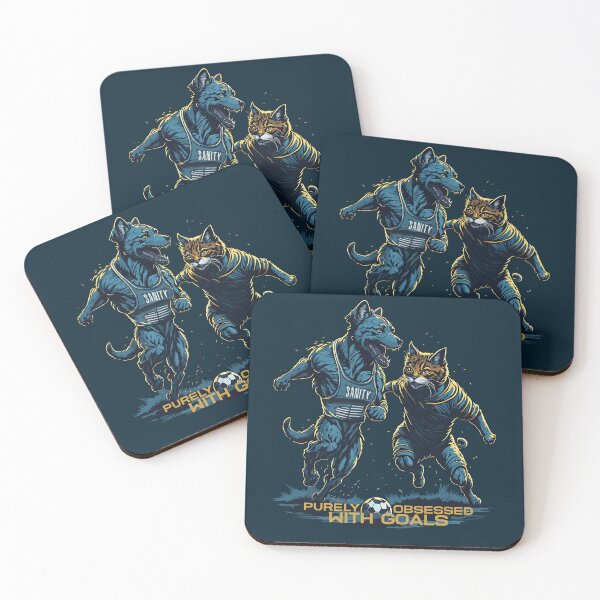 Item preview, Soccer, Football, Cat, Dog, Obsession with Goals designed and sold by volkova2023.