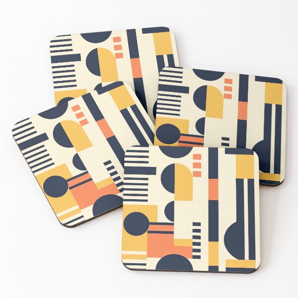 Item preview, Geometric Abstract Retro Pattern designed and sold by rob art | illustration.