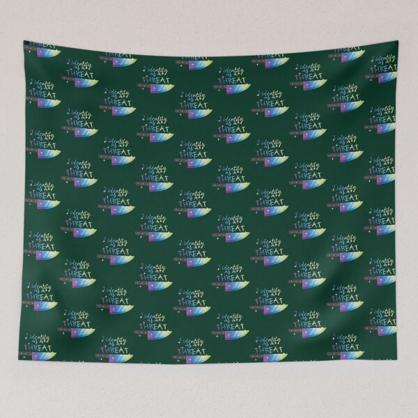 Item preview, I Identify As A Threat - Tactical Rainbow designed and sold by lletitiaperry.