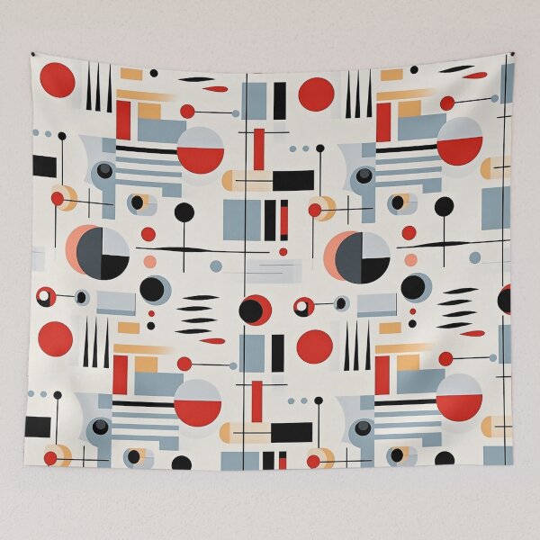 Item preview, Geometric Abstract Retro Pattern designed and sold by rob art | illustration.