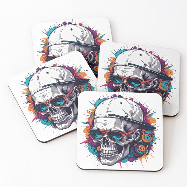 Item preview, Skull hiphop designed and sold by Newrealis.