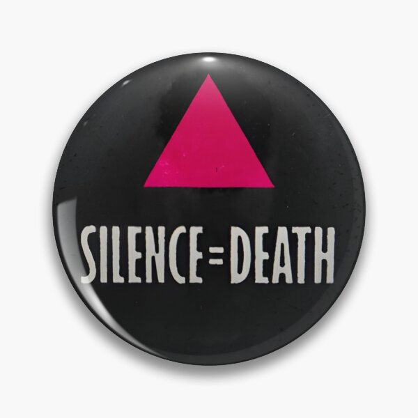 Item preview, Silence=Death designed and sold by buttonbuttloads.