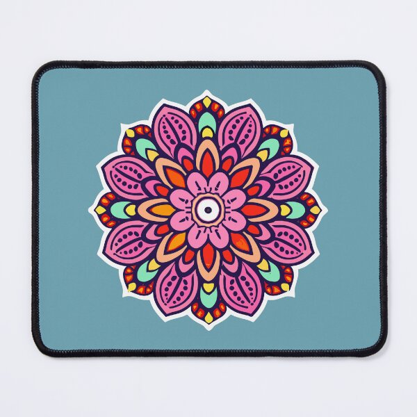 Item preview, Traditional Intricate Floral Rangoli Art-Design & Pattern designed and sold by Jollys-ArtShop.