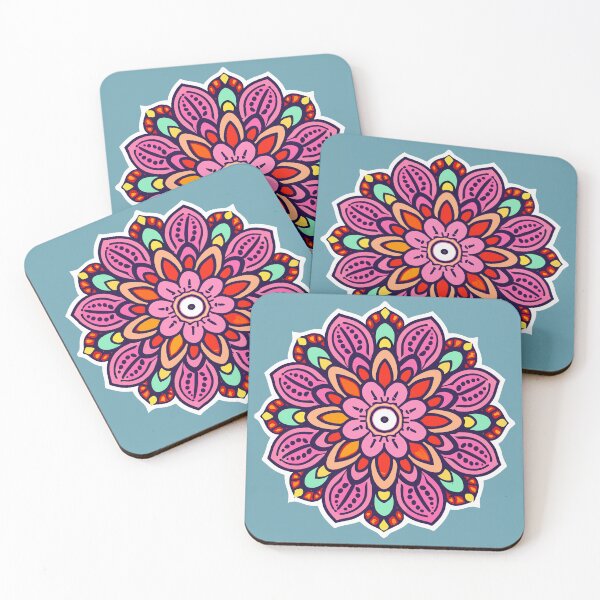 Item preview, Traditional Intricate Floral Rangoli Art-Design & Pattern designed and sold by Jollys-ArtShop.