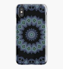 Embroidered beads pattern iPhone Case