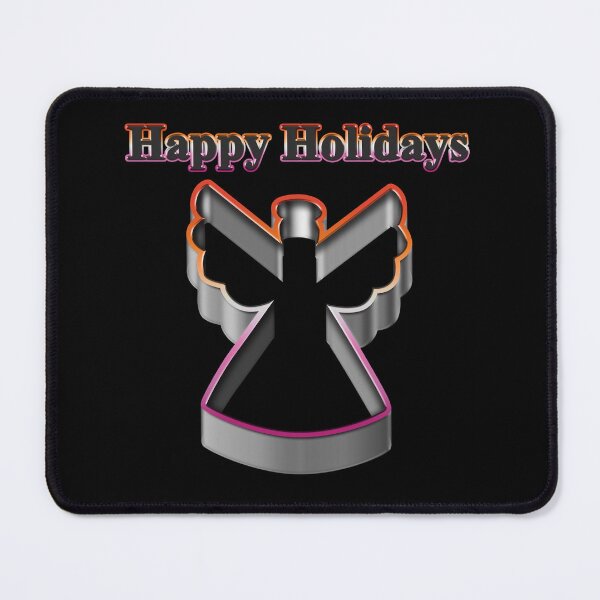 Item preview, Cookie cutter Angel LGBT Happy Holidays Lesbian Pride designed and sold by TheirChoice.