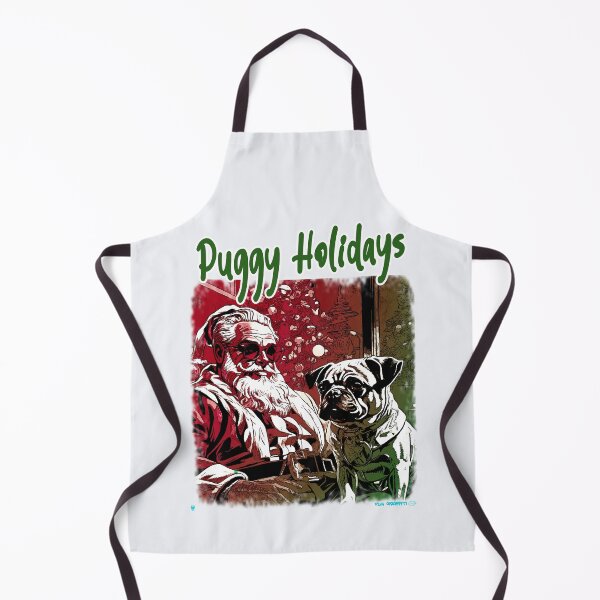 Item preview, Pug HAPPY HOLIDAYS 35 alternative PUGGY HOLIDAYS designed and sold by RedBluffTraders.
