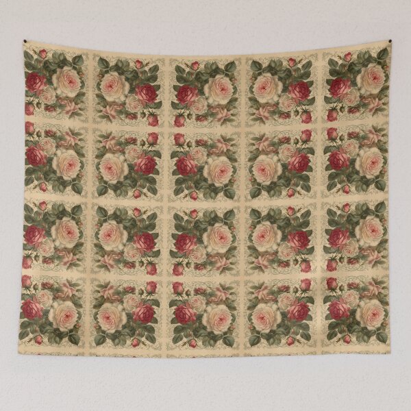 Item preview, Vintage Roses Patterns Victorian Style designed and sold by danaJG.