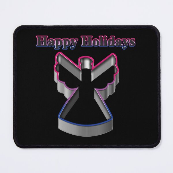 Item preview, Cookie cutter Angel LGBT Happy Holidays Bisexual Pride designed and sold by TheirChoice.