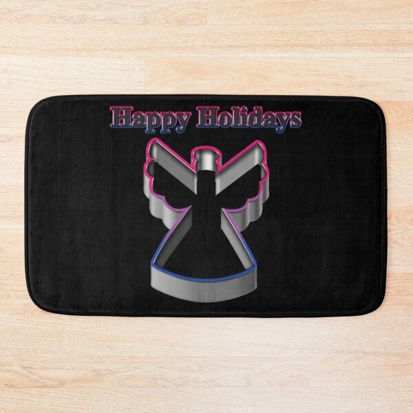 Item preview, Cookie cutter Angel LGBT Happy Holidays Bisexual Pride designed and sold by TheirChoice.