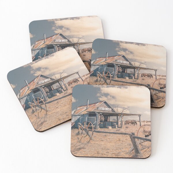 Item preview, Blacksmith and Horses designed and sold by RustyTinGallery.