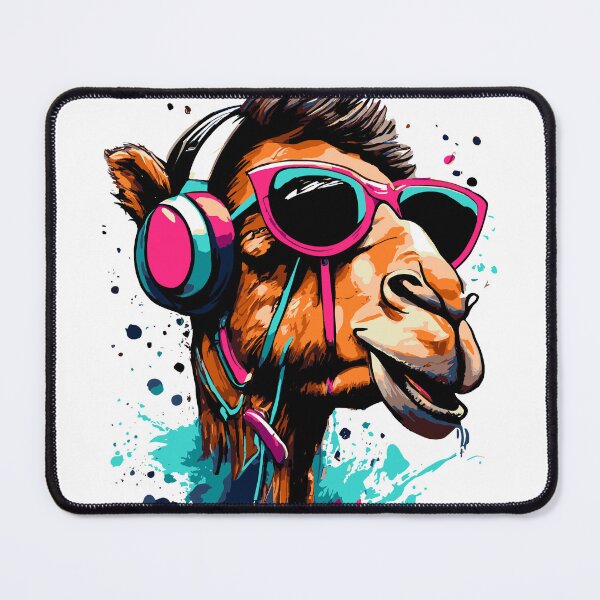 Item preview, Camel Colourful - Dromedary Camel Head designed and sold by BabyYodaSticker.