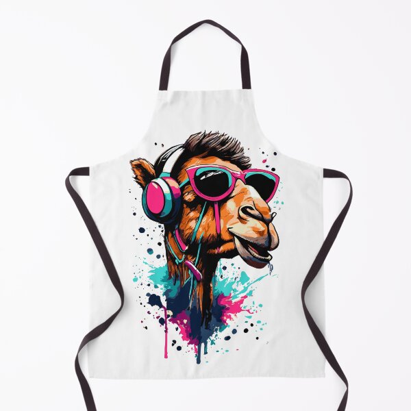 Item preview, Camel Colourful - Dromedary Camel Head designed and sold by BabyYodaSticker.