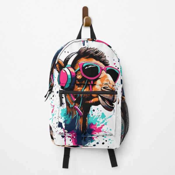 Item preview, Camel Colourful - Dromedary Camel Head designed and sold by BabyYodaSticker.