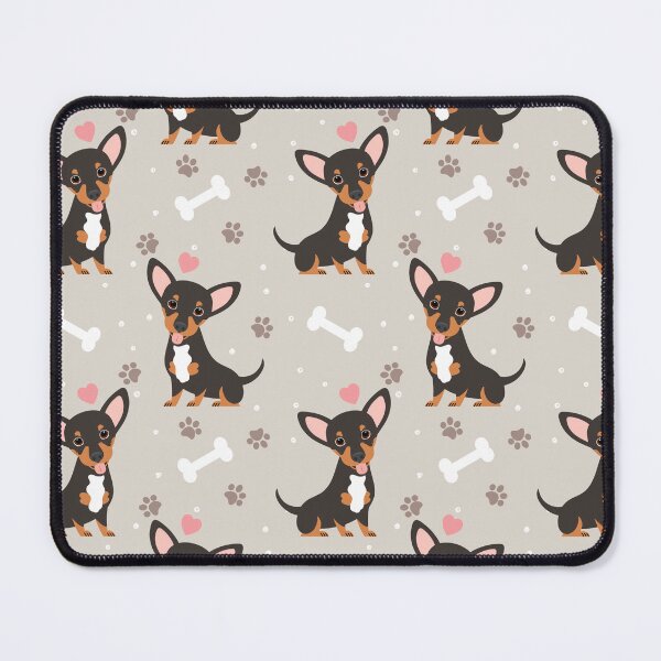 Item preview, Tricolor Chiweenie Dachshund Chihuahua Mix Upright Ears designed and sold by Lulupainting.