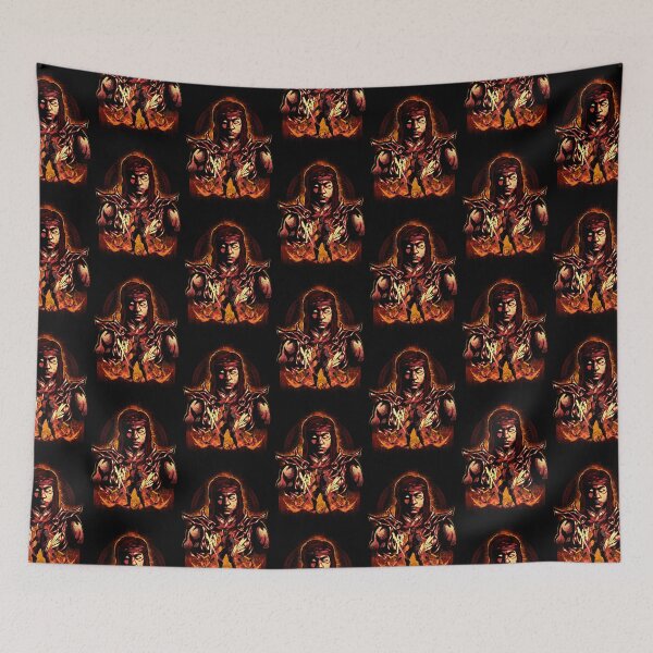 Item preview, Eternal God of Fire Liu Kang designed and sold by Hypertwenty Designs.