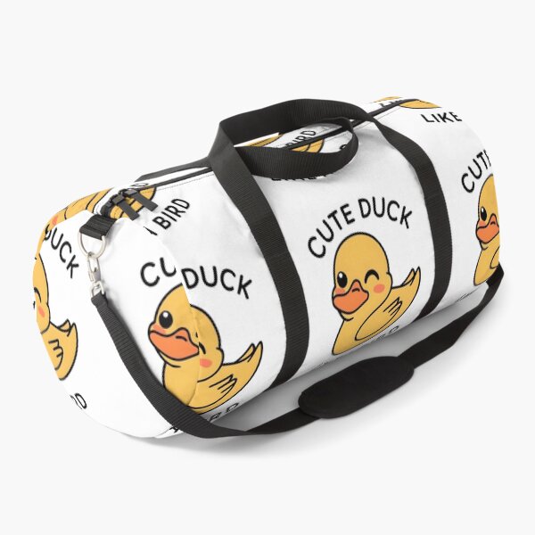 Item preview, cute duck like a bird designed and sold by SabyDigitalArt.