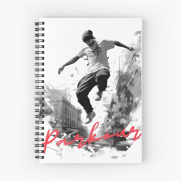 Item preview, Urban Parkour - Black & White Silhouette by LoversCovers designed and sold by LoversCovers.