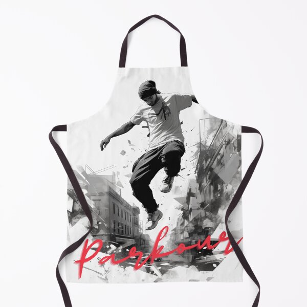 Item preview, Urban Parkour - Black & White Silhouette by LoversCovers designed and sold by LoversCovers.