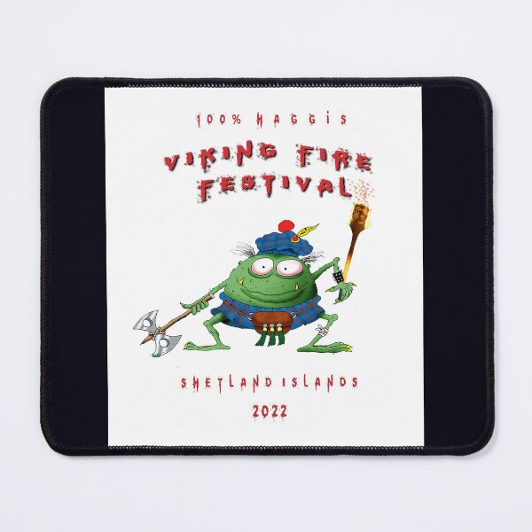Item preview, Viking Haggis fire festival - Raising Awareness designed and sold by Geoffrey & Michelle Thomson.