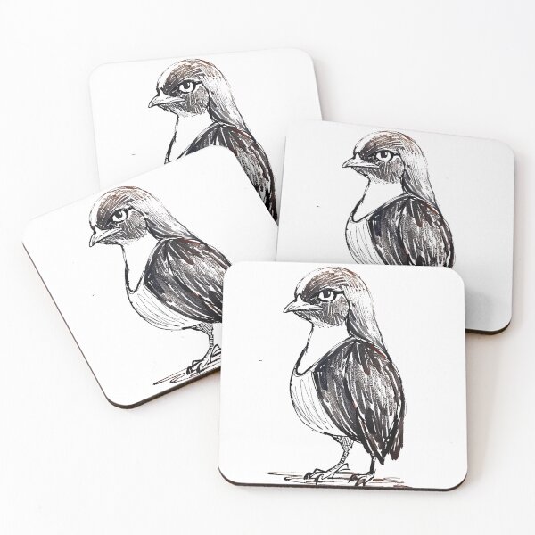 Item preview, Gracefully Imperfect: A Minimalist Quail designed and sold by SirZeus.